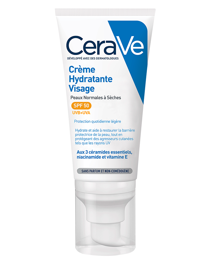 Découvrir la crème hydratante visage CeraVe
