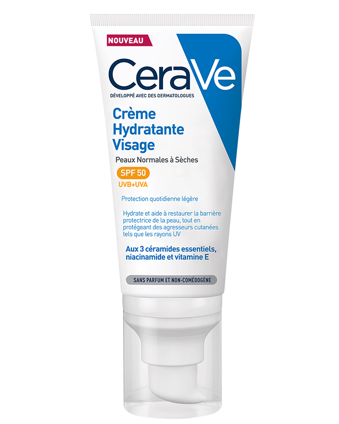 Crème Hydratante Visage Spf50 Soin Cerave Protection Maximale 6705